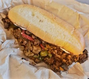 Vegan Cheesesteak at Jet's in Sacramento