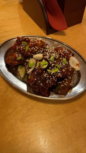 Vegan chicken starter  at Namaste Village - Twickenham in Twickenham