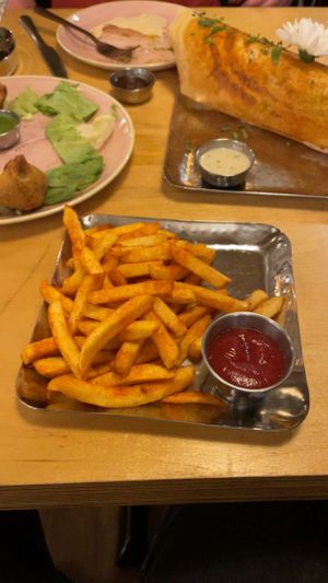 Masala chips  at Namaste Village - Twickenham in Twickenham