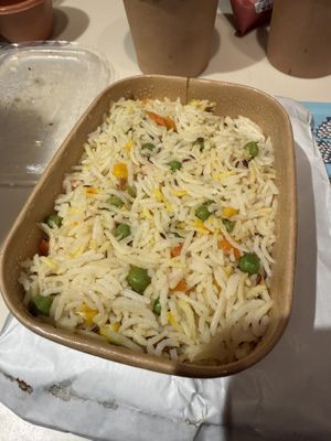 Gujarati Pulav Rice  at Namaste Village - Twickenham in Twickenham