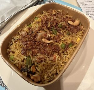 Vegetable Biryani Rice  at Namaste Village - Twickenham in Twickenham
