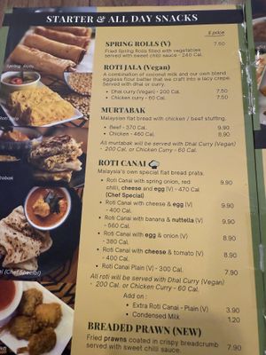   at Cafe Rasa in East London