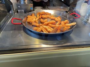 Fresh churros  at Churros - Phantasialand in Bruehl