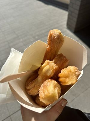 Churros with cinnamon sugar at Churros - Phantasialand in Bruehl