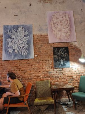 Interior at Myslíš? in Prague