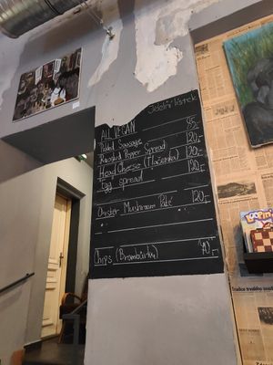 Interior at Myslíš? in Prague