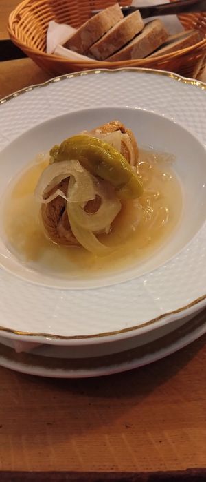 Pickled Sausage at Myslíš? in Prague