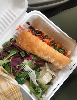 Banh Mi  at The Root Cafe in Little Rock