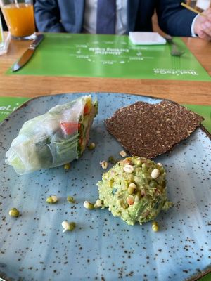 These pictures show me being in a rush, the food was so good, I almost forgot to take the picture :-) at The LifeCo Antalya Well-Being Detox Center in Antalya