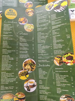 Cardápio #Veganuary at Planet Veggy in Sao Paulo