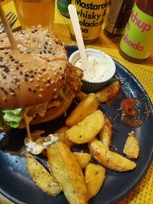 Vrango crocante at Planet Veggy in Sao Paulo