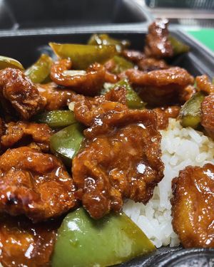 Vegetarian To Go Plant Based Meat.  Made daily in house.     Would you like a plate?    at Vegetarian To Go in Decatur