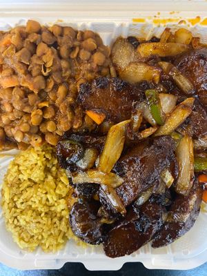 Barbecue Mock Sausage  at Vegetarian To Go in Decatur