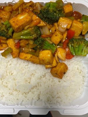 Sweet and Sour Tofu at Vegetarian To Go in Decatur