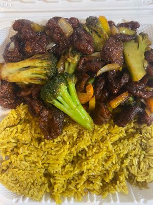 Teriyaki Mock Chicken  at Vegetarian To Go in Decatur