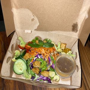 Garden salad  at Nano Vege Warung in Gianyar