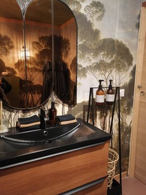 Dans les toilettes il y a de la crème pour les mains at Grignote in Pau