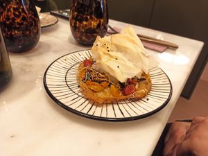 Tarte Tatin de tomates cerises at Grignote in Pau