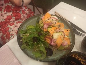 Avocat toast at Grignote in Pau