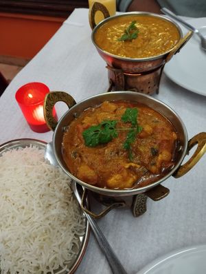  at Tandoori Flames Indian Restaurant in Quarteira