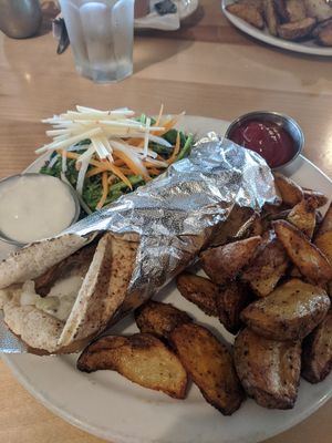 Seitan donair at The Wooden Monkey - Dartmouth in Dartmouth