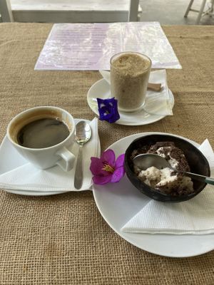 best coffee here - no regrets  at Spa Una & Eco Café in Unawatuna