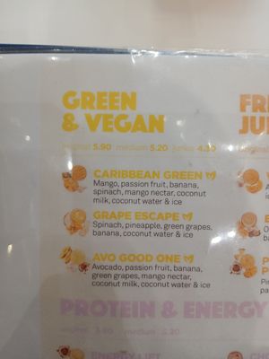  at Boost Juice - Viru Keskus in Tallinn