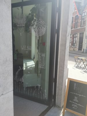 Outside at FIKA LAB in Leuven