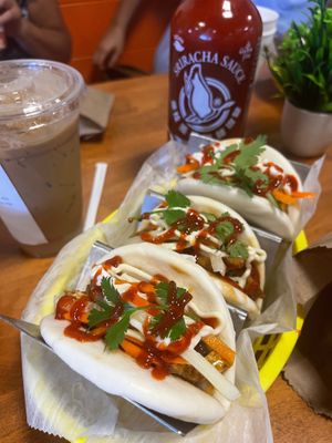 Tofu bun buns at 88 Street Food in Richmond
