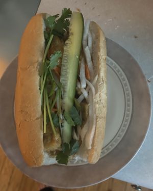 Tofu Babn mi  at 88 Street Food in Richmond