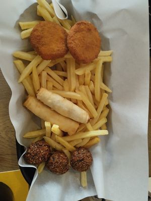 Bira tabağı at Tappa Bar in Istanbul