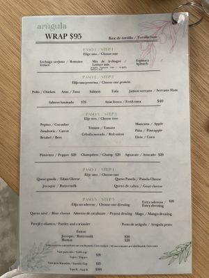 Tofu can be added to ciabattas or salads.   at Arúgula  in Bacalar