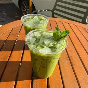 evergreen parke (front)   at Lovesong Coffee in San Diego