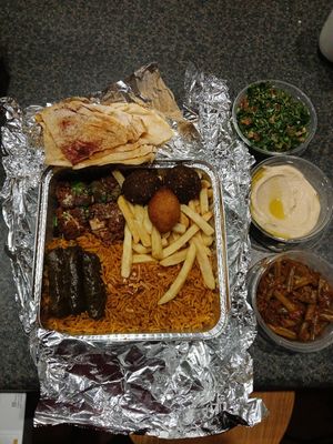 Vegan beast 10/10 at Downtown Beirut - Lebanese/ Middle Eastern Restaurant Newcastle in Islington