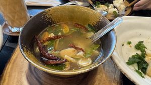 Ate this before snapping.  at Kem-Kon Pahurat (เข้ม-ข้น พาหุรัด) in Bangkok