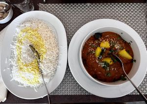 Eggplant Curry / Aubergine Curry  at Shalimar The Indian Restaurant in Hannover