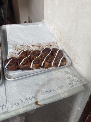 Vegan Cinnamon Bun  at Buns From Home - Baker St in London
