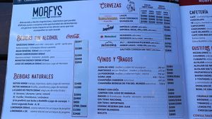 Menu 5 at Morfys Vegetariano in San Carlos De Bariloche