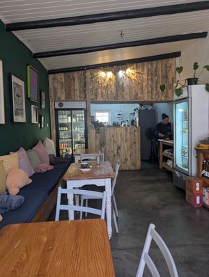  at Pure Cafe in Greyton