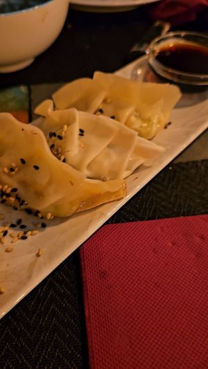 Gyozas at Koi Sushi in Fuerteventura