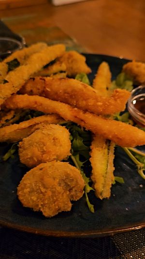 Verdura en tempura at Koi Sushi in Fuerteventura