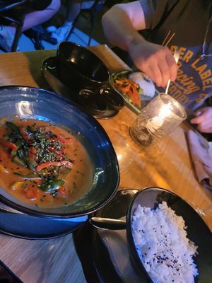 Vegan Curry at Restaurant Jade in Agadir