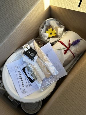 Vegan picnic box   at The Wilderness Picnic Co in Hoekwil