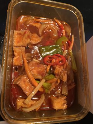   at Wawin Vegan Chinese in Glasgow