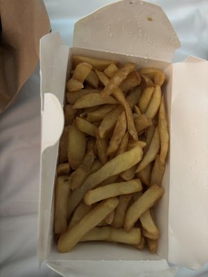 Chips   at Wawin Vegan Chinese in Glasgow