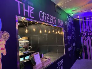 The ordering booth  at The Greedy Box - Øwregata in Aalesund