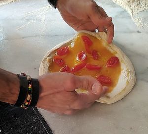 Pizza Vegetariana at  CEPRANO • Jourdain in Paris