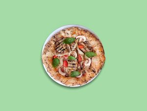 Pizza Vegana (vegan) at  CEPRANO • Jourdain in Paris