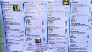 Menu (2024), "we can do vegan on request" at Thai Udon in Basel