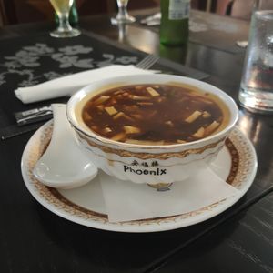 Zuppa agro-piccante (senza uova/without egg) at Ming Xuan Ge in Bolzano